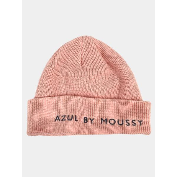 AZUL by MOUSSY アズールバイマウジー ニットキャップ/ビーニー FREE ピンク レデ...