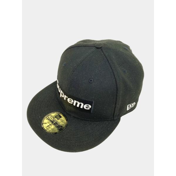Supreme シュプリーム キャップ 7 8/5 ブラック メンズ