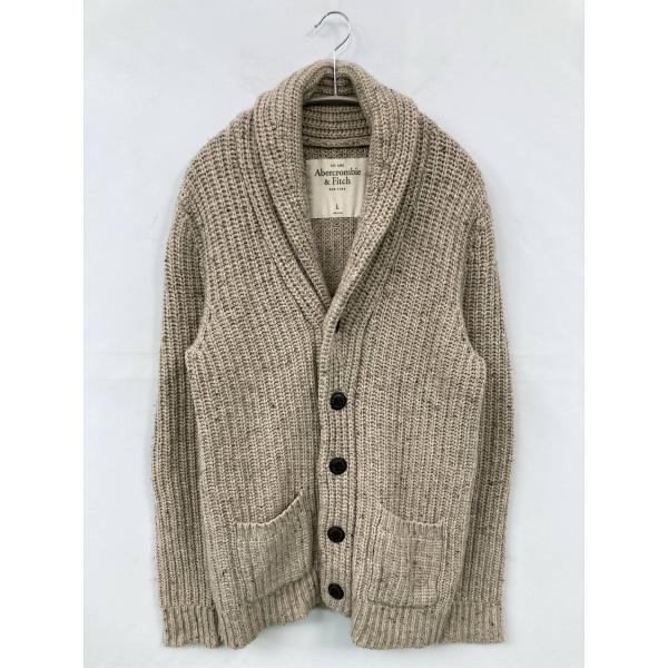 Abercrombie &amp; Fitch アバクロンビーアンドフィッチ カーディガン/ボレロ L ベー...