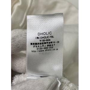 DHOLIC ディーホリック スウェット ホワ...の詳細画像5