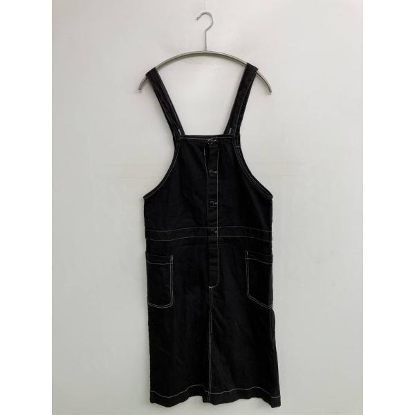 FREAK'S STORE フリークスストア ジャンパースカート F ブラック コットン ストレッチ...