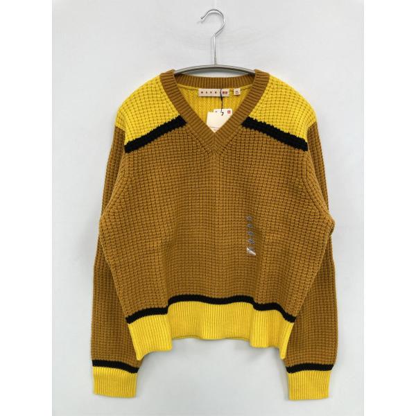 MARNI × UNIQLO マルニユニクロ ニット/セーター 3XL ブラウン ウール・ニット ナ...