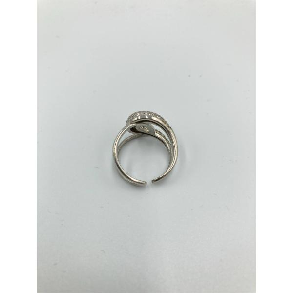 リング シルバー ビジュー その他金属 ジルコニア レディース