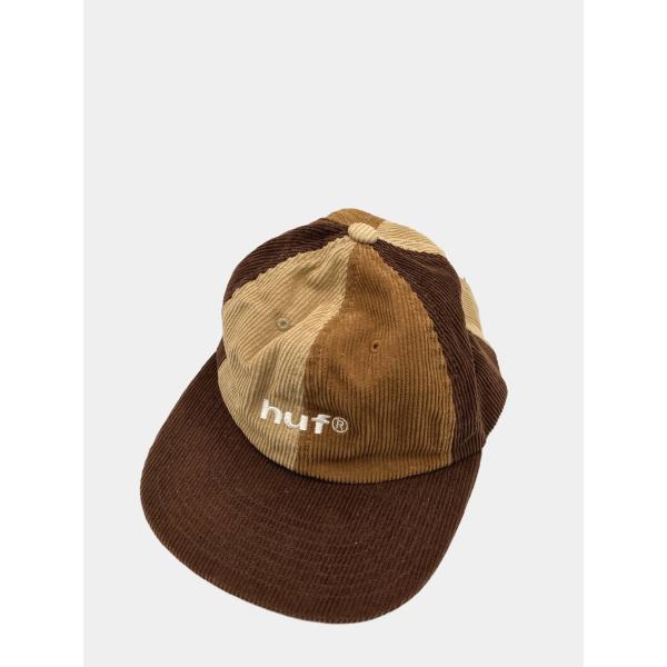 HUF ハフ キャップ ブラウン コットン コーデュロイ ベースボール メンズ レディース