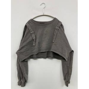 CHOACHOA スウェット L グレー コットン 無地 長袖 レディース