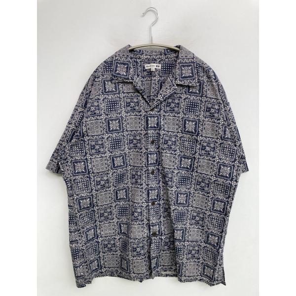 reyn spooner レインスプーナー シャツ/ブラウス XL ネイビー コットン その他総柄 ...