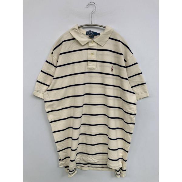 Polo by Ralph Lauren ポロバイラルフローレン ポロシャツ XL アイボリー ボー...