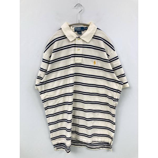 Polo by Ralph Lauren ポロバイラルフローレン ポロシャツ XL アイボリー ボー...