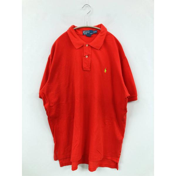 Polo by Ralph Lauren ポロバイラルフローレン ポロシャツ XL/TG レッド 無...