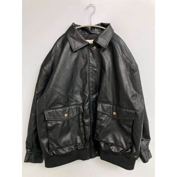 JaVa ジャバ レザージャケット XL ブラック レディース