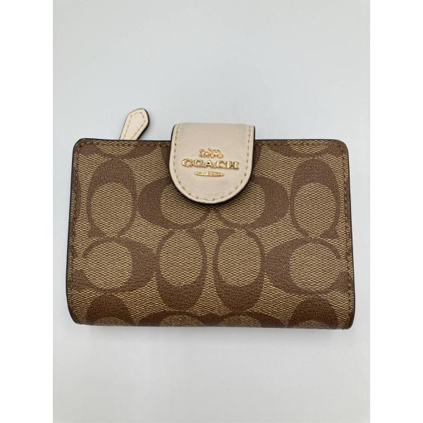 COACH コーチ 財布 ブラウン レディース