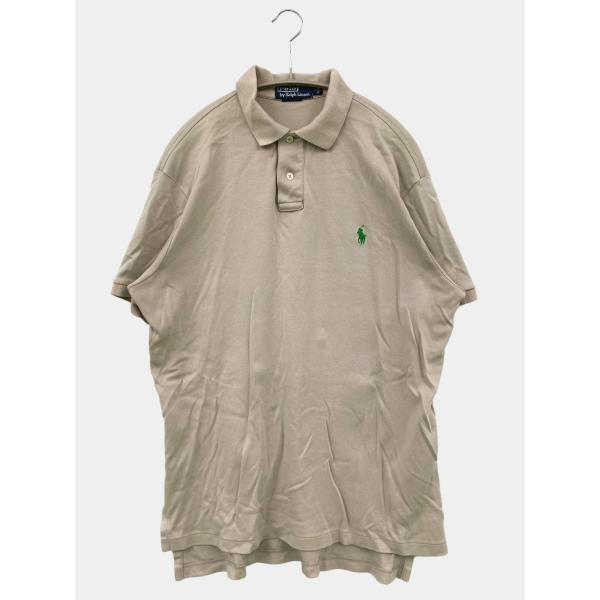 Polo by Ralph Lauren ポロバイラルフローレン ポロシャツ M ベージュ 無地 ワ...