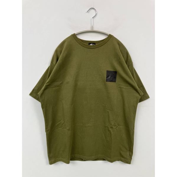 CAMP7 キャンプセブン Tシャツ/カットソー M カーキ バックプリント ワンポイント ブランド...