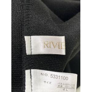 RIVIETTA チュニック 4L ブラック ...の詳細画像2