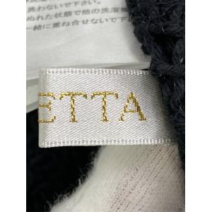 RIVIETTA ベスト M ブラック 無地 ...の詳細画像3