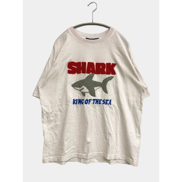 CPCM シーピーシーエム Tシャツ/カットソー M ホワイト 前面プリント 半袖 クルーネック(丸...