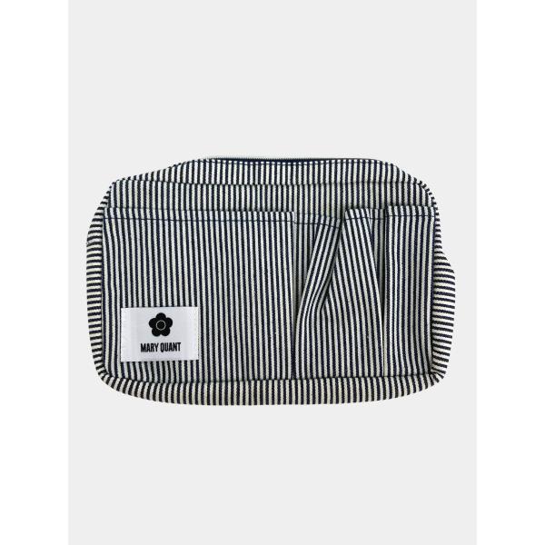 MARY QUANT マリークヮント ポーチ ネイビー レディース