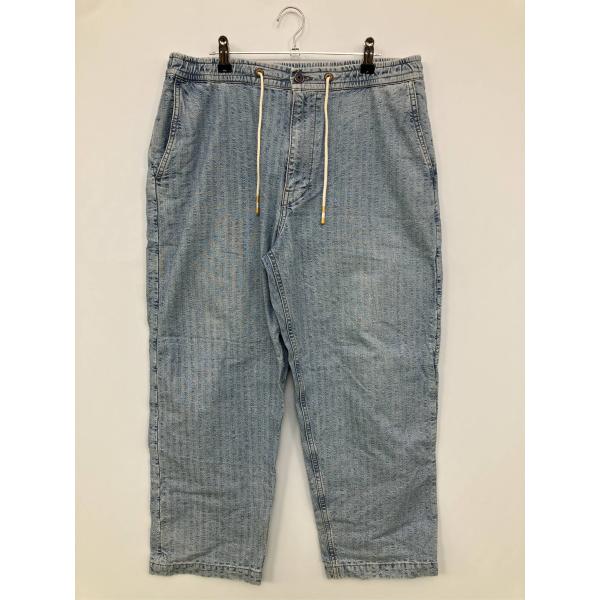 Levi's リーバイス デニムパンツ M ブルー クロップド・半端丈 ストライプ柄 ワイド・ルーズ...