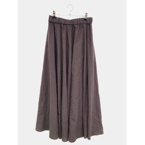 ANTIQUA アンティカ ロングスカート One size グレー レディース