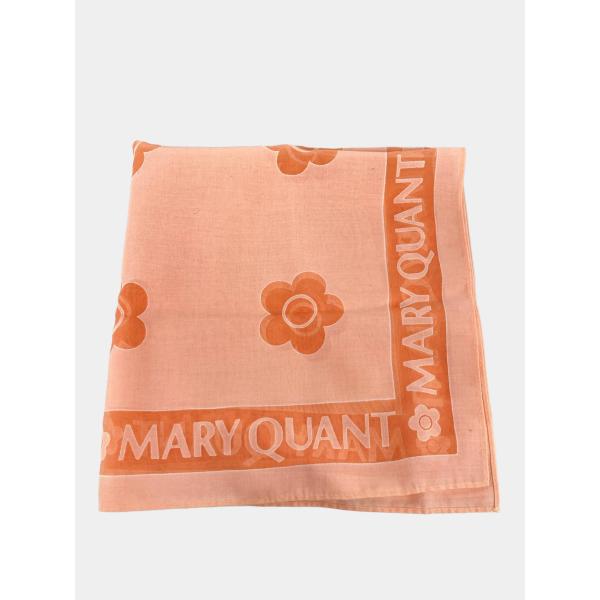 MARY QUANT マリークヮント ハンカチ/ハンドタオル オレンジ レディース