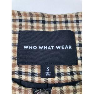 WHO WHAT WEAR ノーカラージャケッ...の詳細画像2