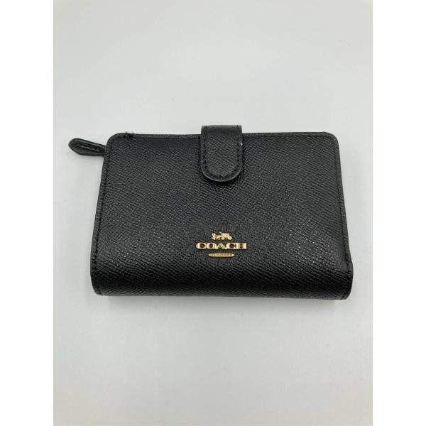 COACH コーチ 財布 ブラック レディース