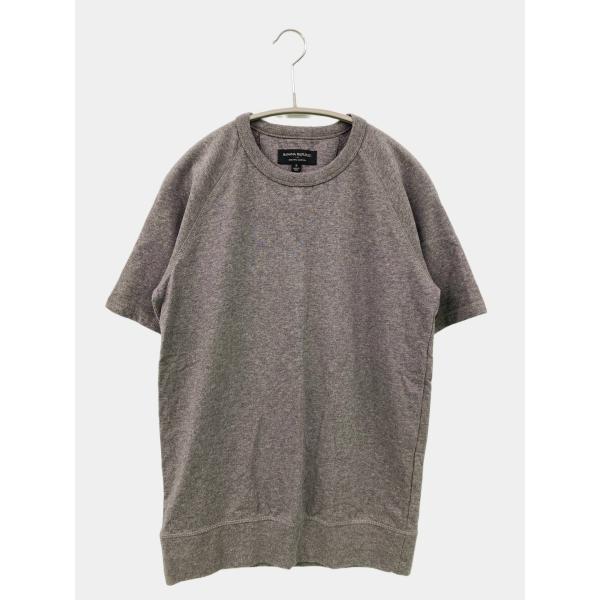 BANANA REPUBLIC バナナリパブリック Tシャツ/カットソー S グレー 無地 ミドル丈...