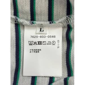 coen コーエン ポロシャツ L グレー ボ...の詳細画像3