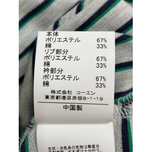 coen コーエン ポロシャツ L グレー ボ...の詳細画像4