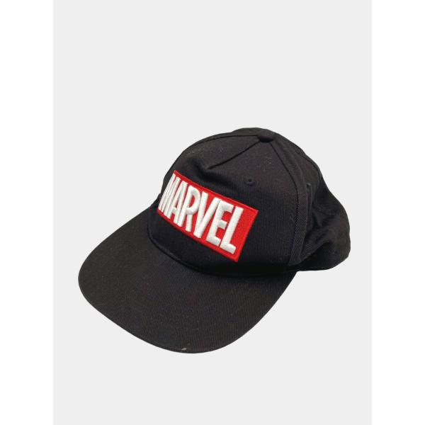 MARVEL マーベル キャップ 頭囲　54〜57 ブラック コットン ベースボール メンズ レディ...