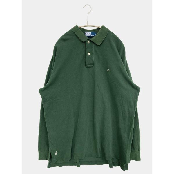 Polo by Ralph Lauren ポロバイラルフローレン ポロシャツ L グリーン 無地 ワ...