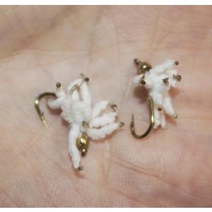 フライ ぶどう虫 フライ 4個セット ニンフフ...の詳細画像2