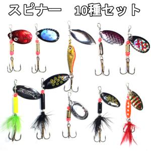 スピナー 8個セット ニジマス 渓流 管理釣り場 エリアトラウト