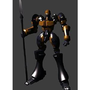 プラモ感覚で動かせる3Dロボ『D02』Blender