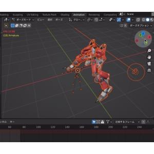 プラモ感覚で動かせる3Dロボ『A03』Blenderの詳細画像1