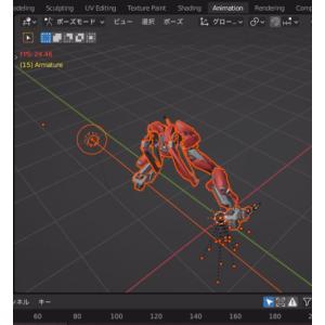 プラモ感覚で動かせる3Dロボ『A03』Blenderの詳細画像2