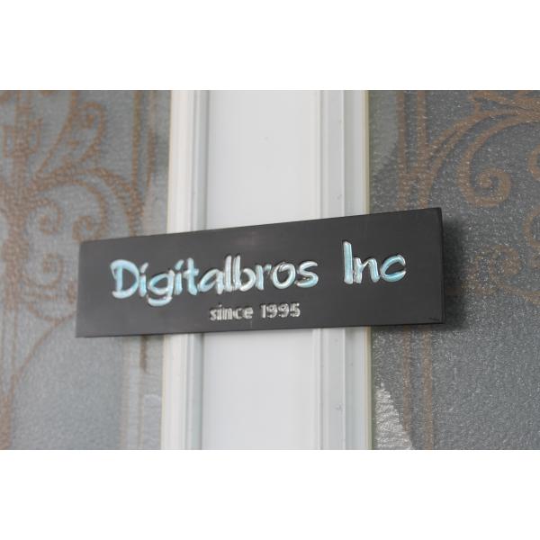 横長エポキシ樹脂注入アクリル表札