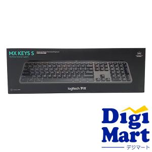 ロジテック LOGITECH MX KEYS S Advanced Wireless Illuminated Keyboard [グラファイト] US配列 #920-011600 ワイヤレスキーボード 【輸入品箱潰れ】の商品画像