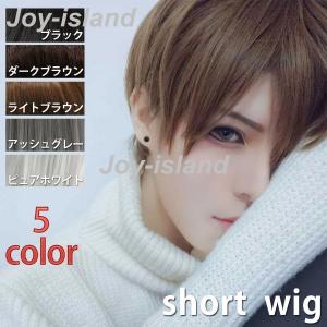 ウィッグ 男装 コスプレ かつら メンズ ショート