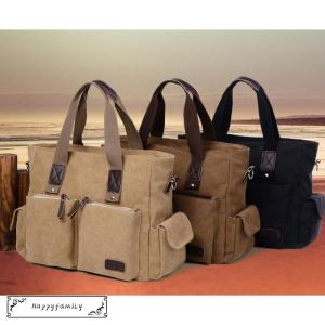 ショルダーバッグ トートバッグ 斜め掛けバッグ 斜めがけ 肩掛け メンズ 帆布バッグ アウトドア キャンバスバッグ 大容量 人気バッグ 通勤 通学 2WAY