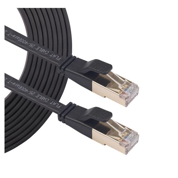 LANケーブル CAT8 薄型 0.5m 1m 3m 5ｍ 10m 40ギガ 高速通信 ストレート ...