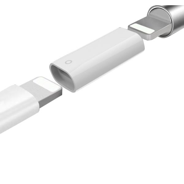 apple pencil 充電 コネクタ アップルペンシル Lightning アダプタ (メス-メ...