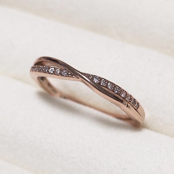 フリーサイズ リング 指輪 レディース シンプル ピンクゴールド