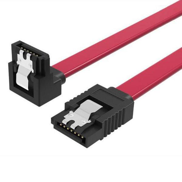 SATAケーブル I型-L型ロック付 40cm