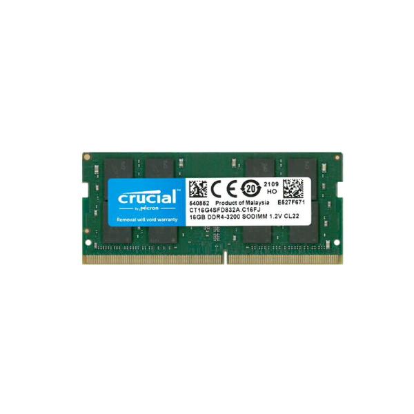 送料無料 Crucial Micron製 増設 メモリ 16GB ノート・小型 PC DDR4 32...