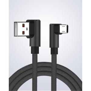 両面 挿せる micro usb ケーブル l字 l型 1m 2m 3m