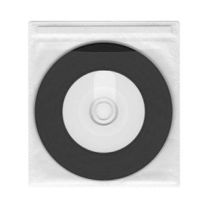 ブルーレイディスク対応不織布ケース【厚手】（スリーブケース×500枚）/ 白｜digipropak