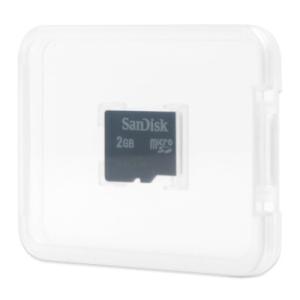 microSDカードケース（microSDカード1枚収納プラケース×100個）/ スーパークリア｜digipropak
