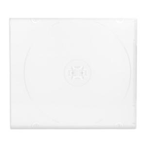CDジュエルケース（CD1枚収納プラケース×200個）/ クリア / 白 黒（濃