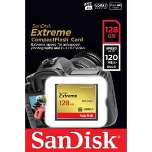 SanDisk サンディスク Extreme CF コンパクトフラッシュ SDCFXSB-128G-...